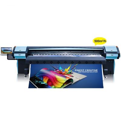 China SunColor Retail Solvent Printer With 8 Konica 512i Printheads 3.2m Large Format Vinyl Flex Banner Digital Printer for sale