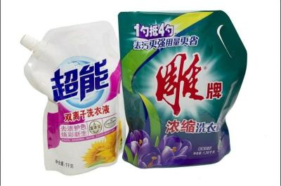 中国 液体ペット/PE/PA は洗濯 Detergente のために包む口の袋を立てます 販売のため