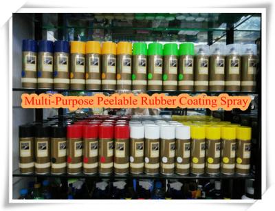 China Removable Rubber Coating Aerosol Spray , Multi Purpose Peelable Film Coating Spray for sale