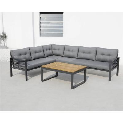 China Shanghai Shenzhen Times Furniture Outdoor Iron Garden Sofa Furniture Greece Sale for sale