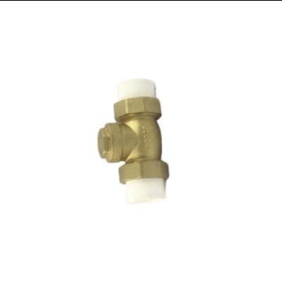 China General PPR non return valve brass valve non return valve brass tubing pipe for sale