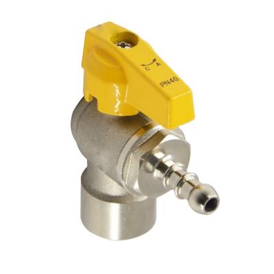 China General Reliable Supplier BSPT Thread China Brass Angle Valve for sale