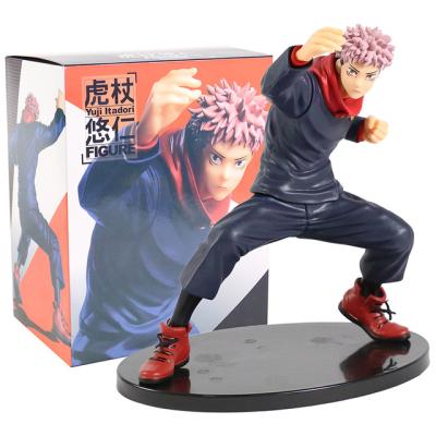 China Cartoon Toy Anime Toys PVC Anime Jujutsu Kaisen Plastic Action Number Yuji Itadori for sale