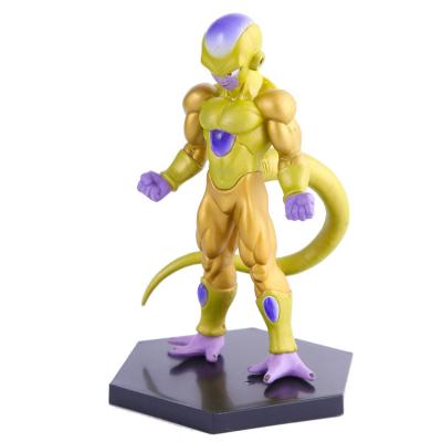 China Cartoon Toy Anime Dragon-Ball Collectible DBZ Action Number Super Saiyan Frieza Model for sale