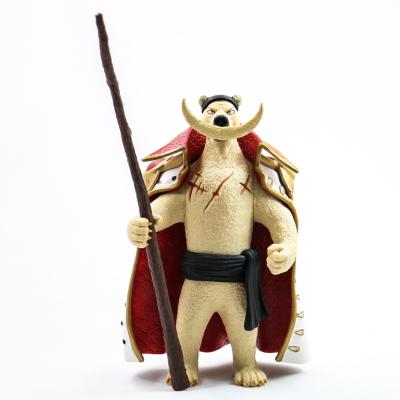 China Cartoon Toy Anime One Piece Edward Newgate Figure Polar Bear Model Toy Action Figure Doll for sale