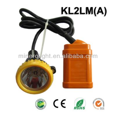 China LED miner safety rechargeable hat lamp lamparas de minero KL2LM(A) KL2LM(A) for sale