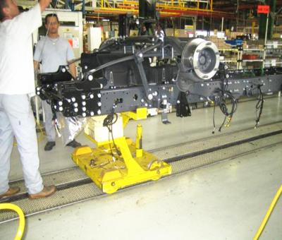 China Customer Designed Heavy Duty Truck Heat Resistant Assembly Line for sale