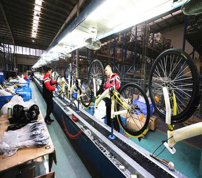 China CE mountain bike urban road bike fire resistant kids bike manfuacturer assembly production line for sale