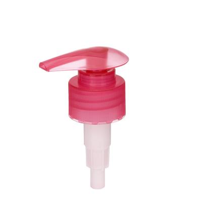 China Non Spill Plastic Factory Customized Hand Saniter Down Lock Lotion Dispenser Pump for sale