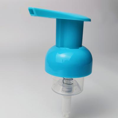 China Non Spill Suppliers Sale Chinese Customization Luxury Plastic Blue Foaming Soap Liquid Gas Pump Dispenser Pressure Sprayer for sale