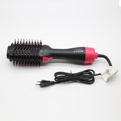 China Hotel EU US Plug Multifunction Rotating Hot Air Brush Electric UK Curling Comb for sale