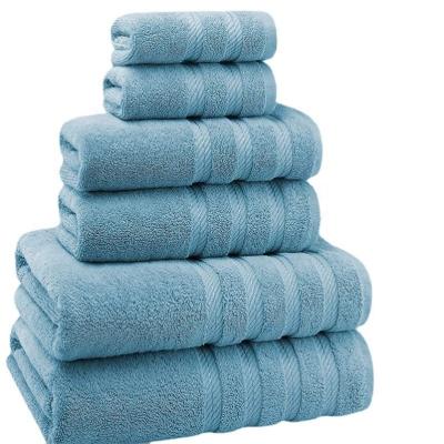 China QUICK DRY Premium Bath Towels Set Cotton Luxury Hotel And Spa Quality 100% Highly Absorbent Bath Towels For Bathroom for sale