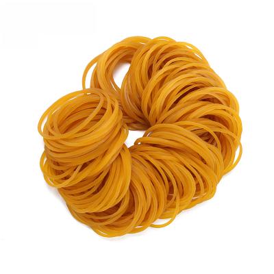 China 1.5 inch environmental friendly yellow and natural rubber bandand for sale