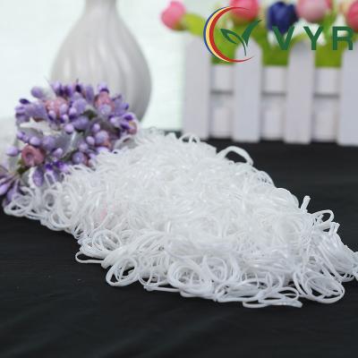 China Large bands 30KG/BAG China high quality white color environment friendly VYR 8024 tpu hair rubber bands hair accessories supplier for sale