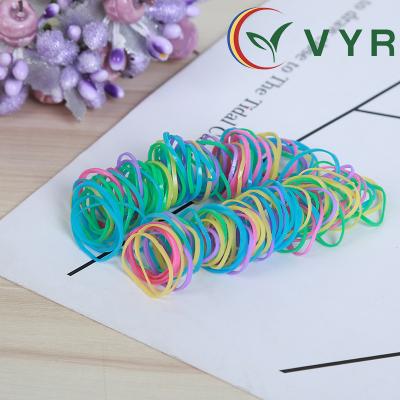 China 2022 8024 Environmentally Friendly TPU Headwear Girl Multicolor Hair Ring Elastic Hair Bands for sale