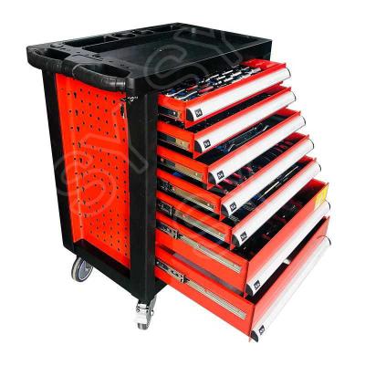 China Tool Cabinet 7 Drawers / Tool Cabinet Drawer / Tool Trolley with 249pcs Tools for sale