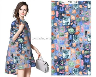 China Hangzhou Hot Tear-Resistant 100% Polyester Woven Clothing Fabric Printed Textile for sale