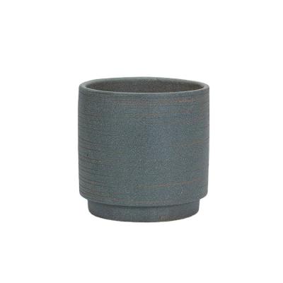 China Modern unique hot sale nordic style design simple home ceramic flower pot for sale