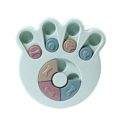 China Pet Bowl Feeder Automatic Anti-Boredom Toy Cat Slow Feeding And Leaking Stocked Educational Bowl for sale