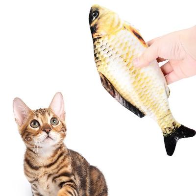 China Viable Electronic Cat Toy Electric USB Charging Simulation Pet Fish Toys Cat Toy for sale