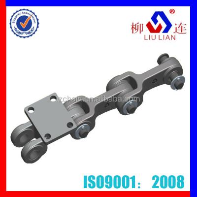 China Stainless steel LL/T320-200ll-Y suitable for rake machine with conveyor cast steel conveying chain for sale