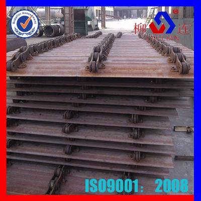 China Heat resistant suitable for a sugarcane conveyor with four rows of chains sugar chain p100 conveyor plate for sale