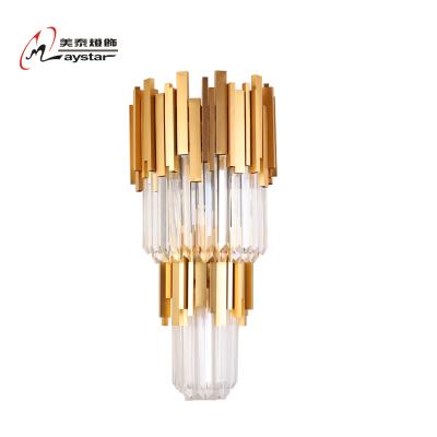 China Modern Simple Mail Crystal Wall Light Modern Luxurious for sale