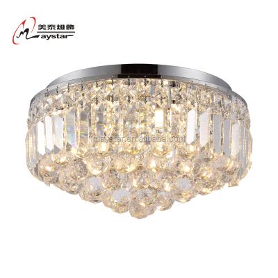 China Large Modern Luxurious Decorative K9 Crystal Ceiling Light for sale