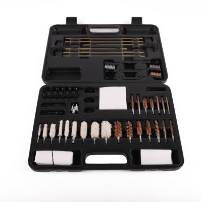 China All Types All-in-One Full Brass Universal Hunting Shotguns Gun Cleaning Kit for Shotguns Rifles Pistol for sale