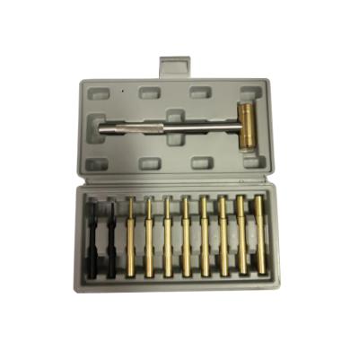 China Gripping Tool Gunsmithing Tools Gunsmith Solid Material Punch Set Punch Steel Punch And Hammer For Gunsmithing Maintenance for sale