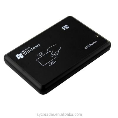 China Cheap 125khz SI RFID desktop smart card usb reader&writer S-JR-R2D T5577&EM4305 for sale