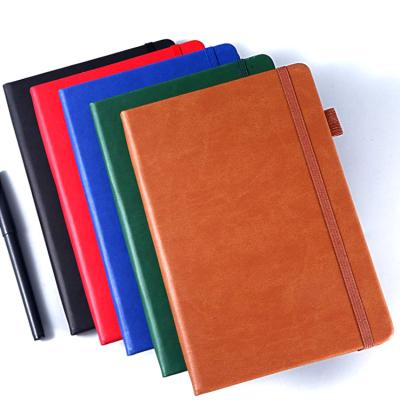 China Promotional Colorful Hardcover A5 PU Cover Notebook for sale