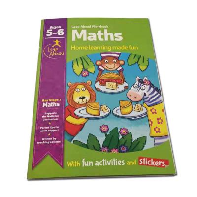 China Paper & Paperboard Fun Activities Stickers Maths Book for sale