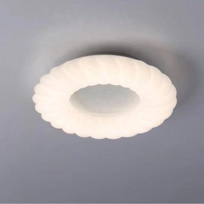 China Simple modern creative cloud ceiling light fixtures led blue white acrylic kid bedroom decor metal ceiling lamps for sale