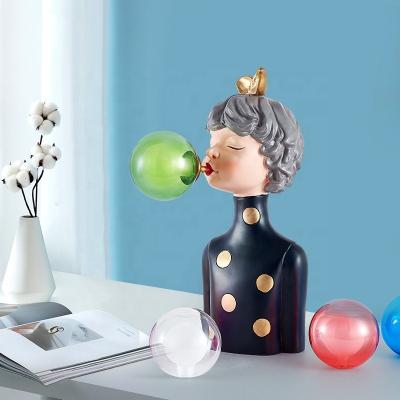 China Township doll shape modern cute reading table lamp bubble creative study led children room table light zu verkaufen