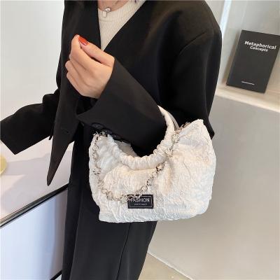 China Vintage Fashion Design Messenger Bag Cotton Women Shoulder Bag Handbags For Sale for sale