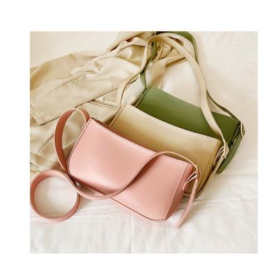 China Fashion Public Enterprise color pure leather shoulder bag small for women for sale