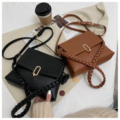 China Hot Vintage Design New Fashionable Women Cross - Body PU Leather Shoulder Bags For Women for sale