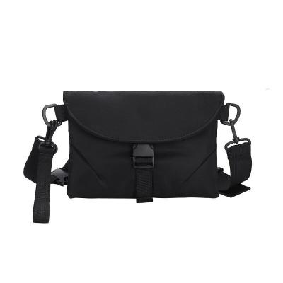 China New Universal Hip Hop Bag Single Shoulder Cross - Body Bag Female Nylon Leisure Small Chest Bag Fanny Pack for sale