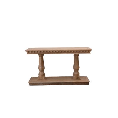 China Solid wood home use furniture console table living room side classic solid wood wood cabinet for sale