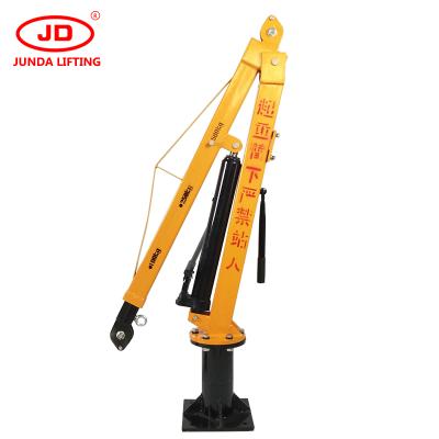 Chine TRUCK CRANE 500kg Manual Electric Hydraulic Crane Mini Truck Mounted Crane For Outdoor à vendre