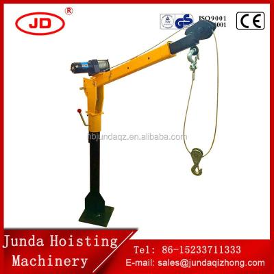 China TRUCK CRANE 0.5TON/500KG Small Truck Crane Pickup Crane 1000kg Hydraulic Electric Truck Crane en venta