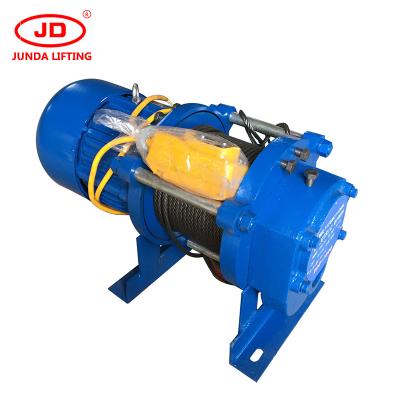 Chine Construction Hoist Small Hoist Motor 0.3-2ton Electric Wire Rope Lifting Hoist à vendre