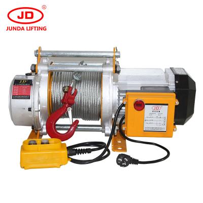 China High Speed ​​Multifunctional Heavy Duty 220v 380v Electric Wire Rope Hoist en venta