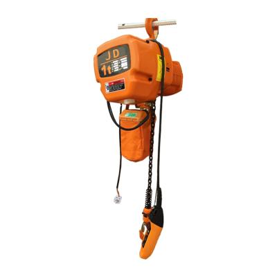 중국 Working Environment 1T 3M 380V Normal Electric Chain Hoist KOIO Single Speed ​​Electric Chain Hoist / Electric Winch 판매용