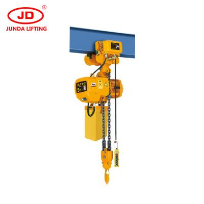 Chine Construction Material Shops 1 Ton HHBB 0.5ton Chain Hoist Speed ​​380v 220v Electric Single Chain Block Lifting Equipment à vendre