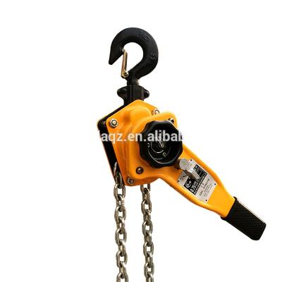 중국 Hotels 1.5t 6m High Quality 304 Stainless Steel Handle Lever Block Chain Hoist 판매용