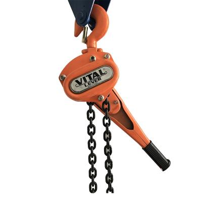 Китай Toyo 0.75t 1.5t 3t 6t 9t Manual Lever Block Chain Hoist for Hotels with CE Certification продается