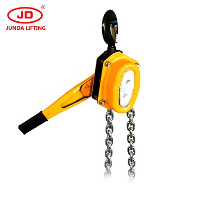 China 1.5t 3t 6t 9t Durable Compact Operation Profession Lever Chain Block Lightweight Crane For Construction for sale