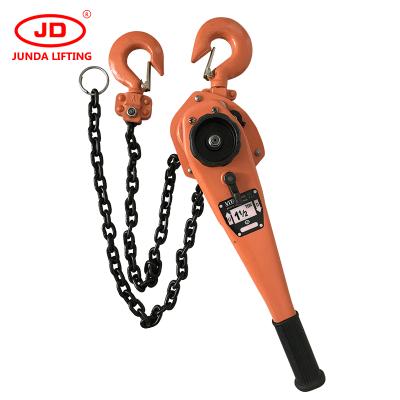 Chine Construction site lifter warehouse and factory supply 9t 3m HSH-VT portable manual lifting equipment lever chain block à vendre